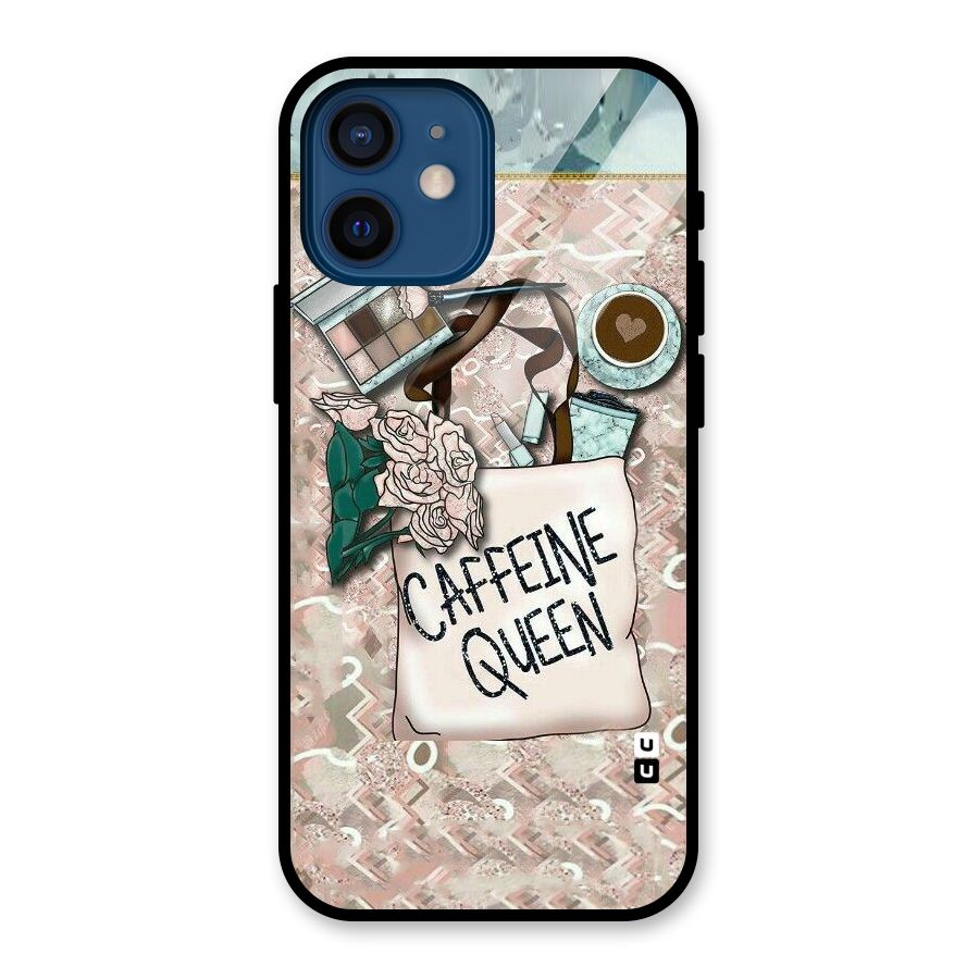 Caffeine Queen Glass Back Case for iPhone 12 Mini