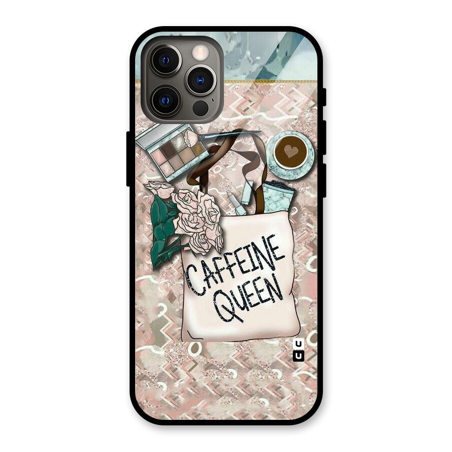 Caffeine Queen Glass Back Case for iPhone 12 Pro