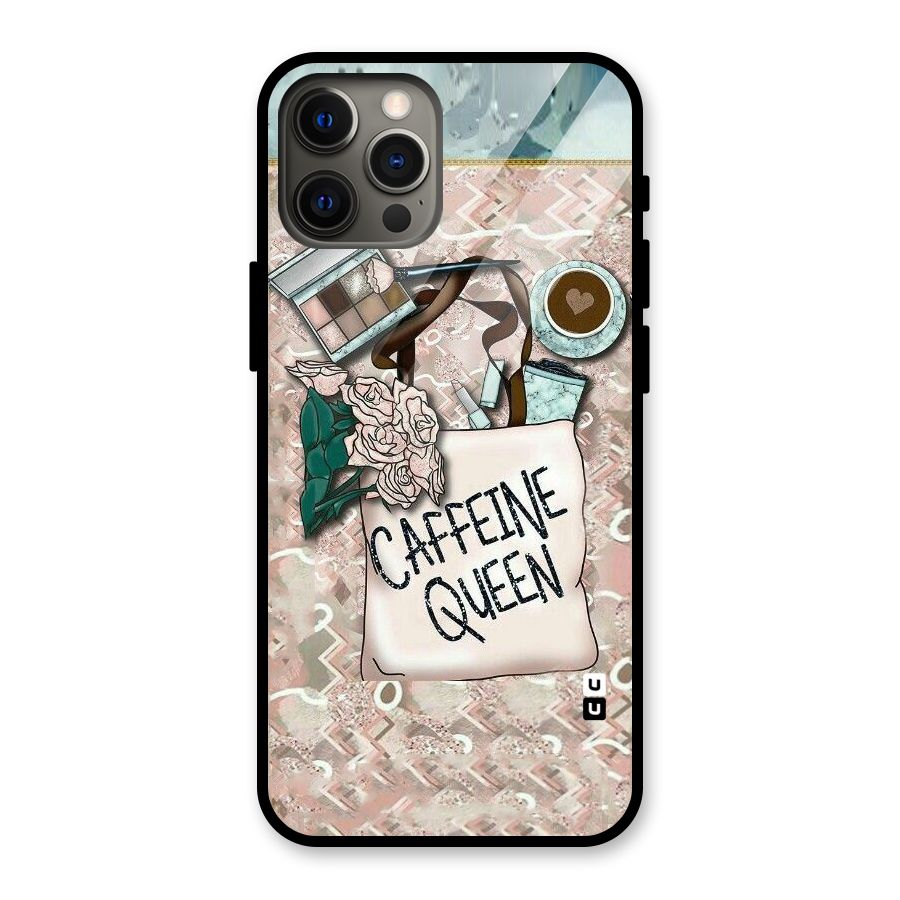 Caffeine Queen Glass Back Case for iPhone 12 Pro Max