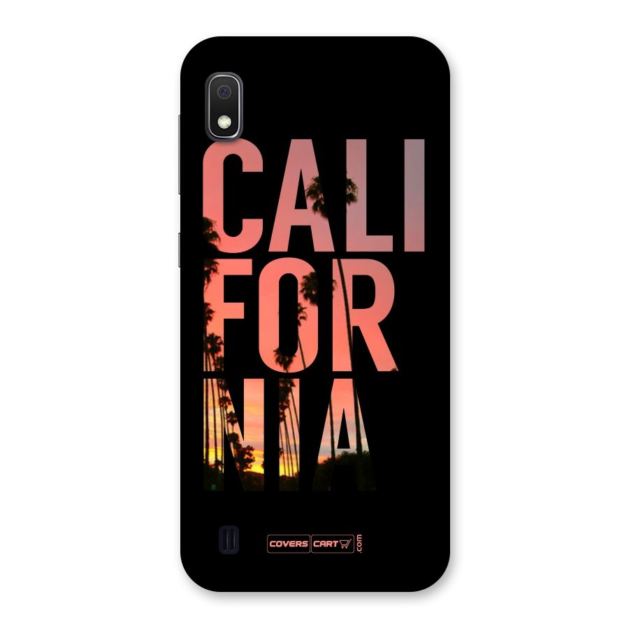 California Back Case for Galaxy A10