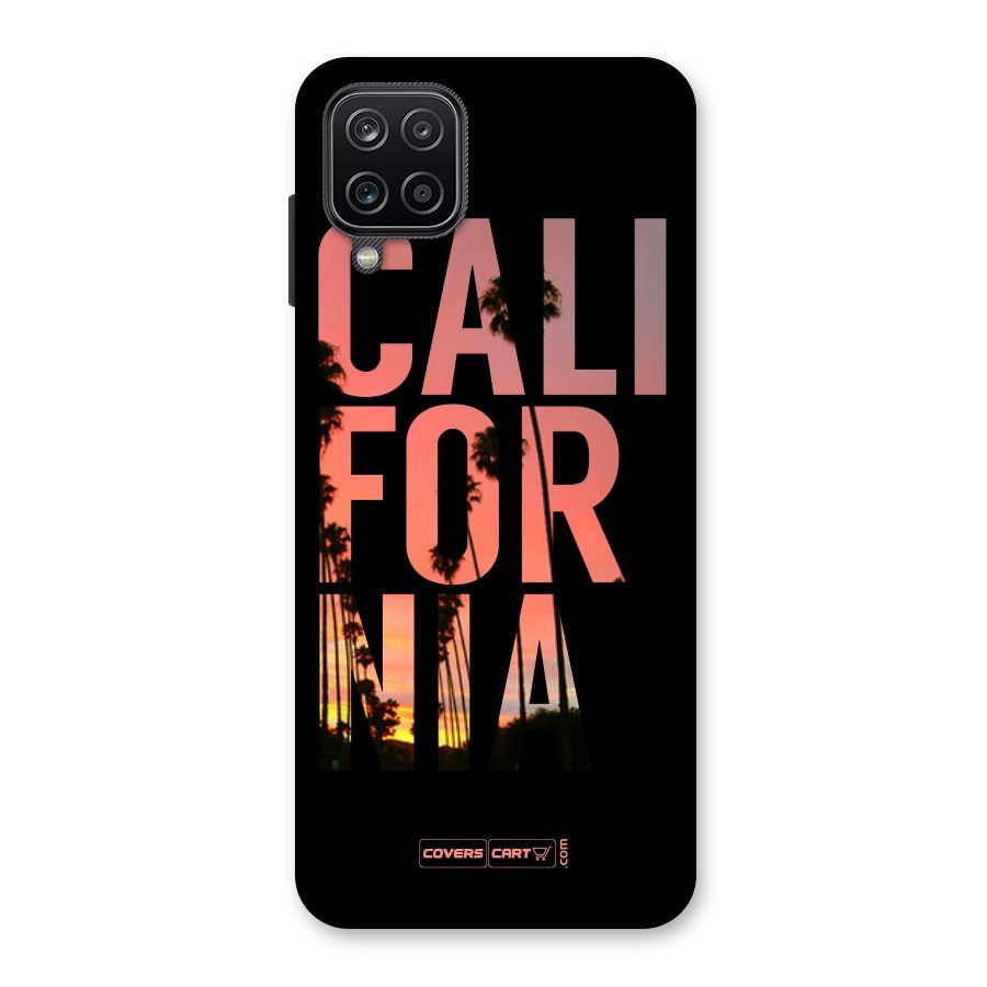 California Back Case for Galaxy A12