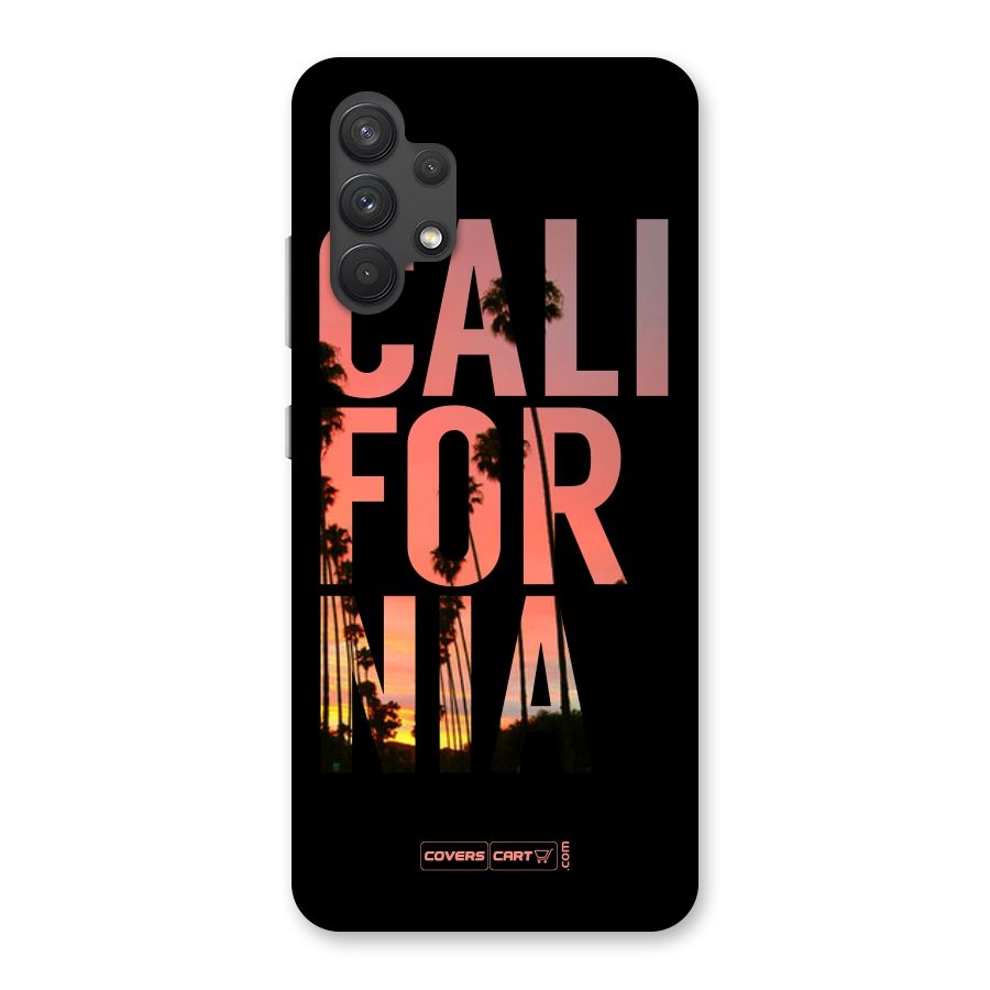 California Back Case for Galaxy A32