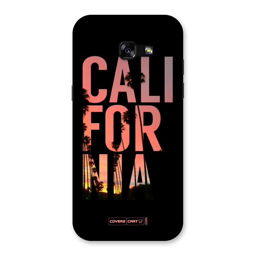 California Back Case for Galaxy A5 2017