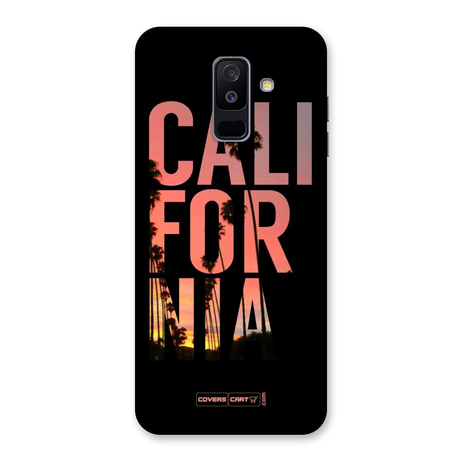 California Back Case for Galaxy A6 Plus