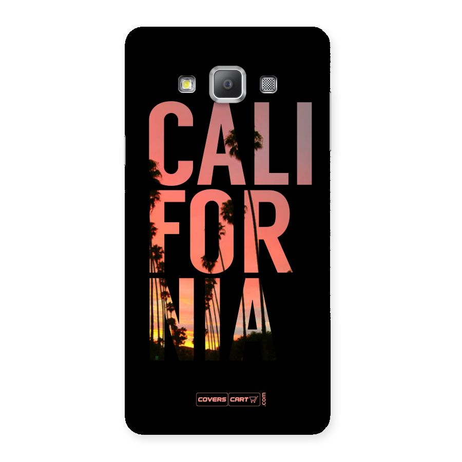 California Back Case for Galaxy A7