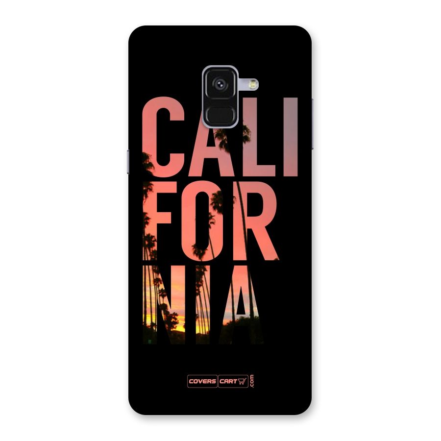 California Back Case for Galaxy A8 Plus
