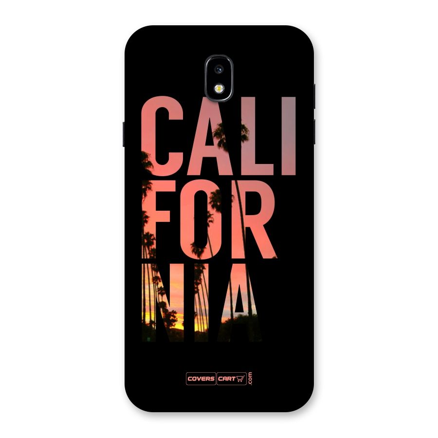 California Back Case for Galaxy J7 Pro