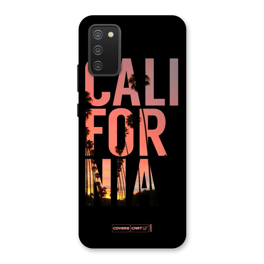 California Back Case for Galaxy M02s