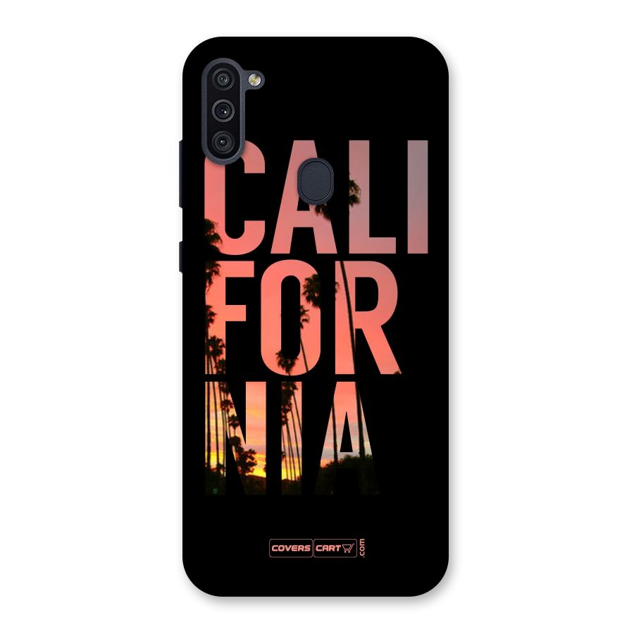 California Back Case for Galaxy M11