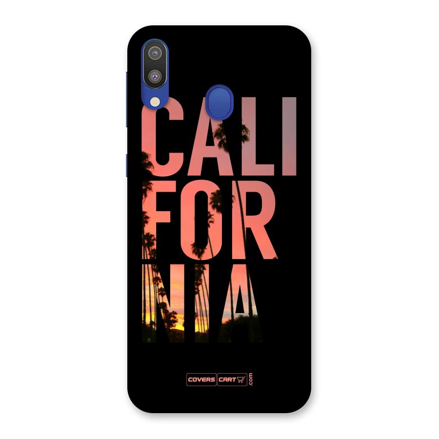 California Back Case for Galaxy M20