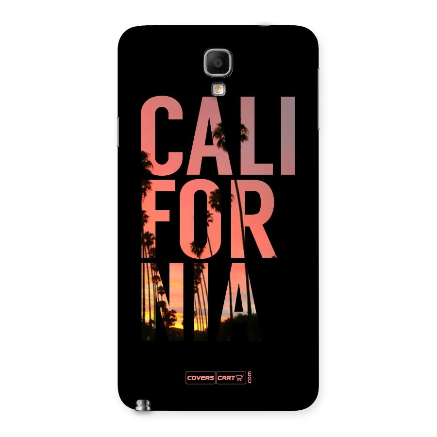 California Back Case for Galaxy Note 3 Neo