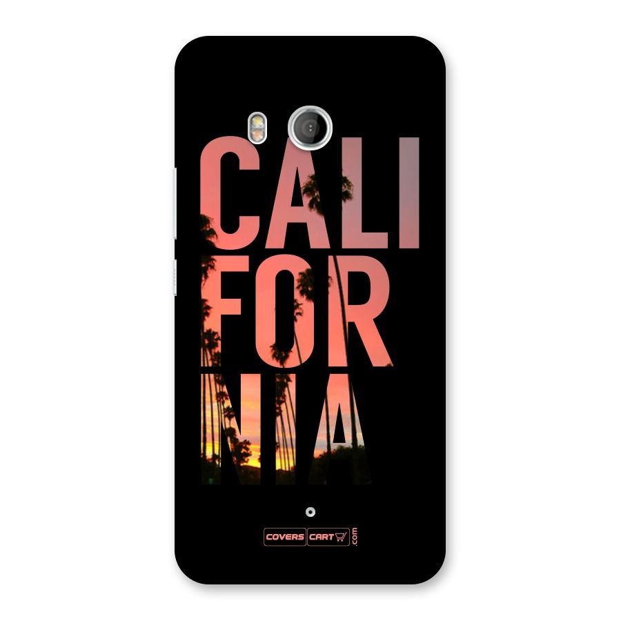 California Back Case for HTC U11