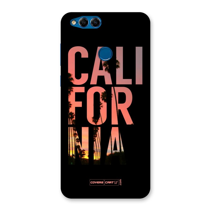 California Back Case for Honor 7X