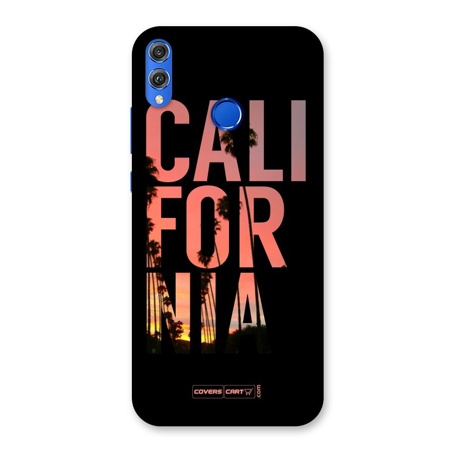 California Back Case for Honor 8X