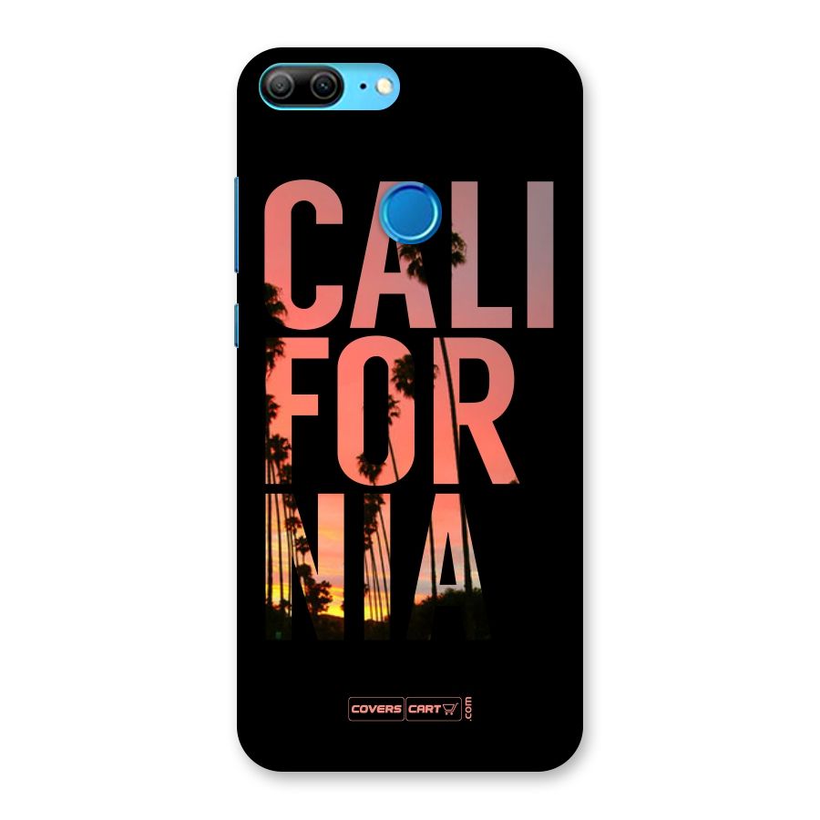 California Back Case for Honor 9 Lite