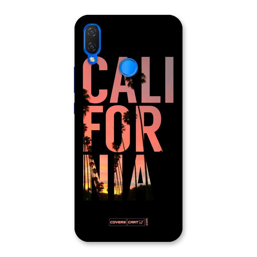 California Back Case for Huawei P Smart+