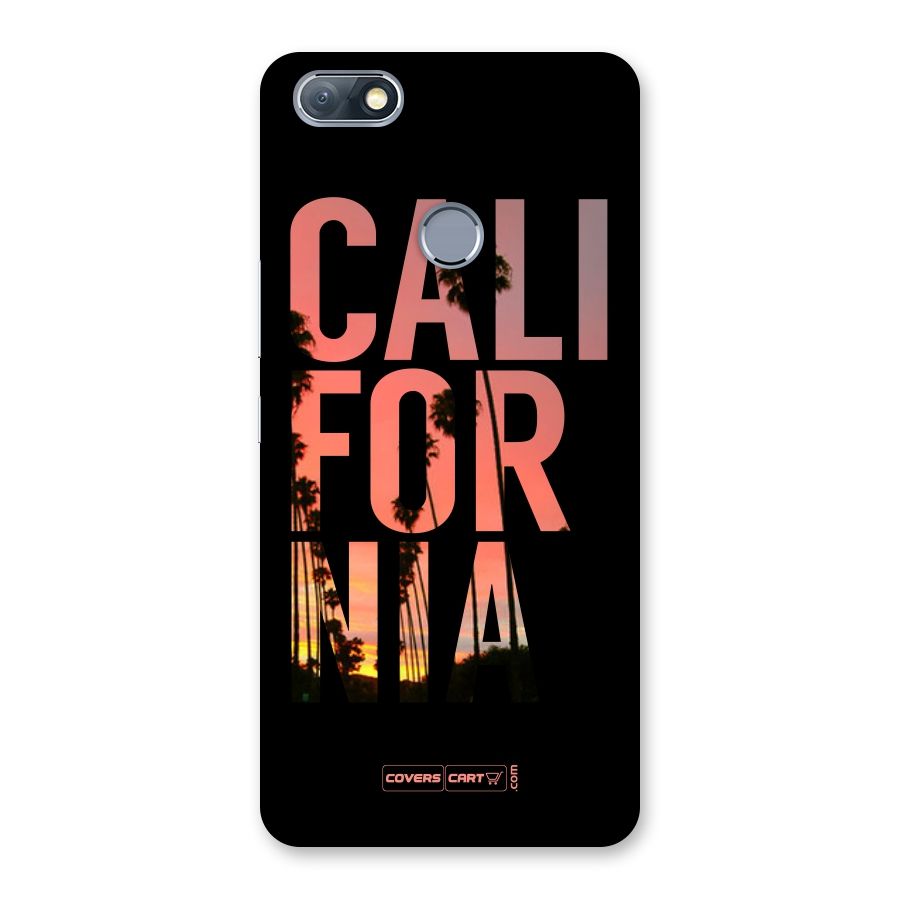 California Back Case for Infinix Note 5
