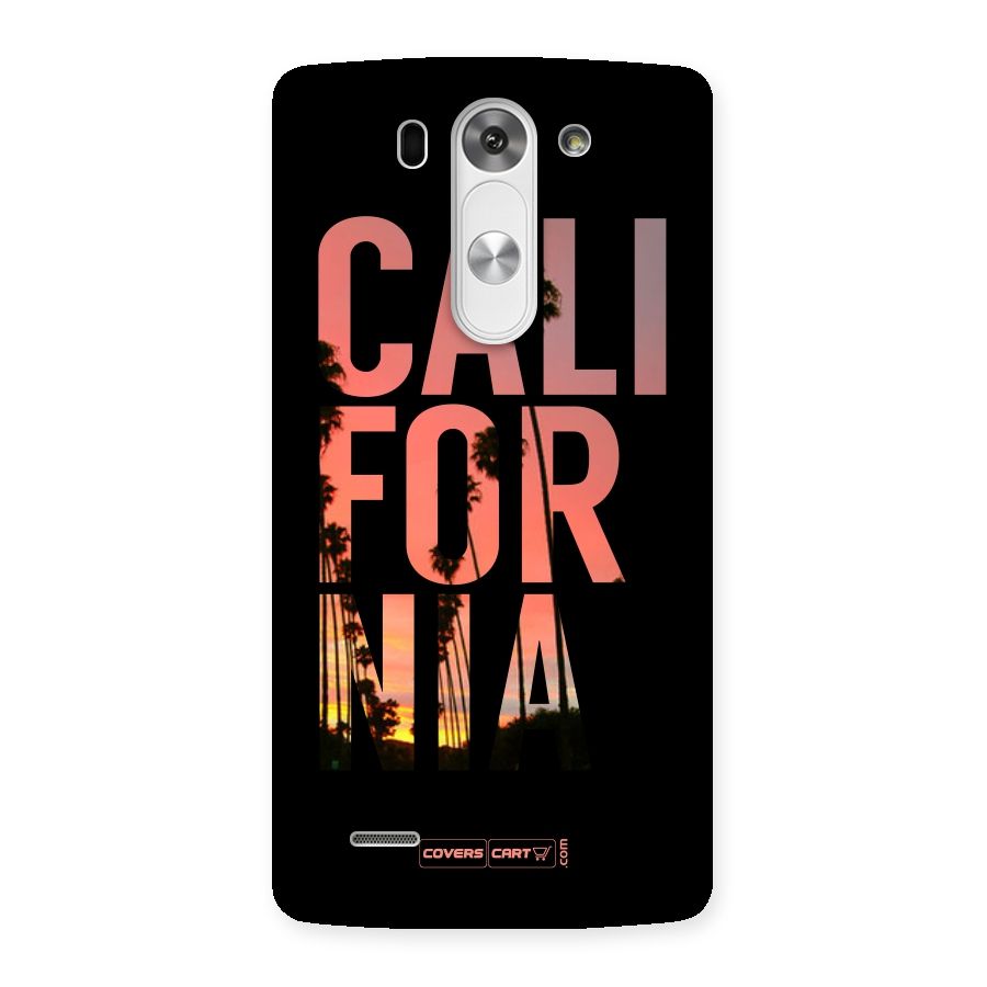California Back Case for LG G3 Mini