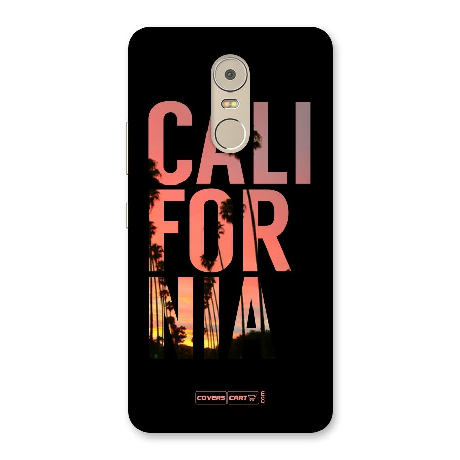 California Back Case for Lenovo K6 Note