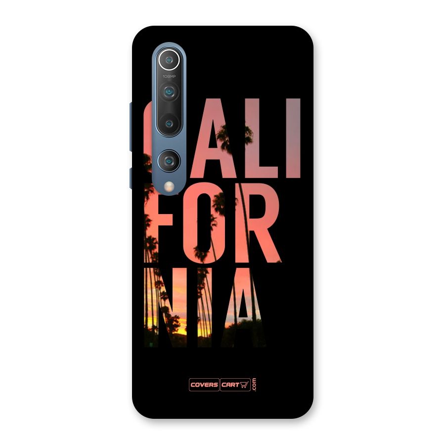 California Back Case for Mi 10