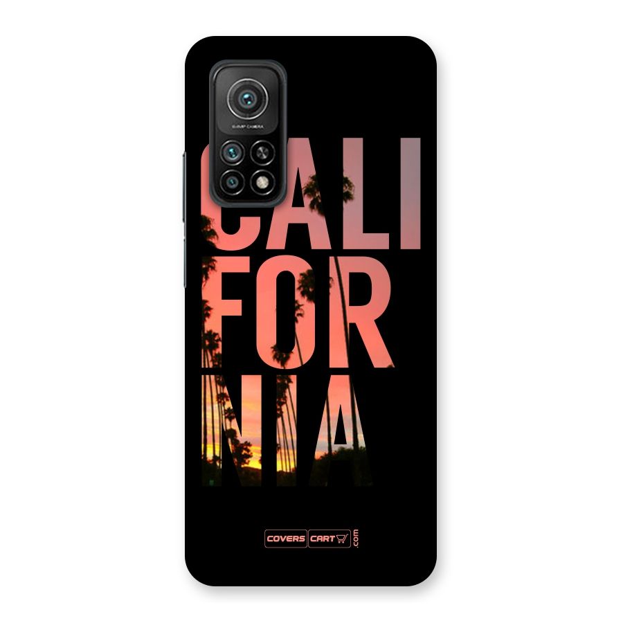 California Back Case for Mi 10T Pro 5G