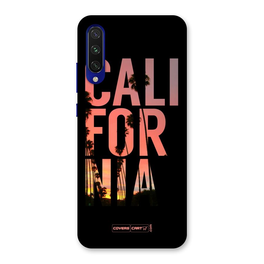 California Back Case for Mi A3