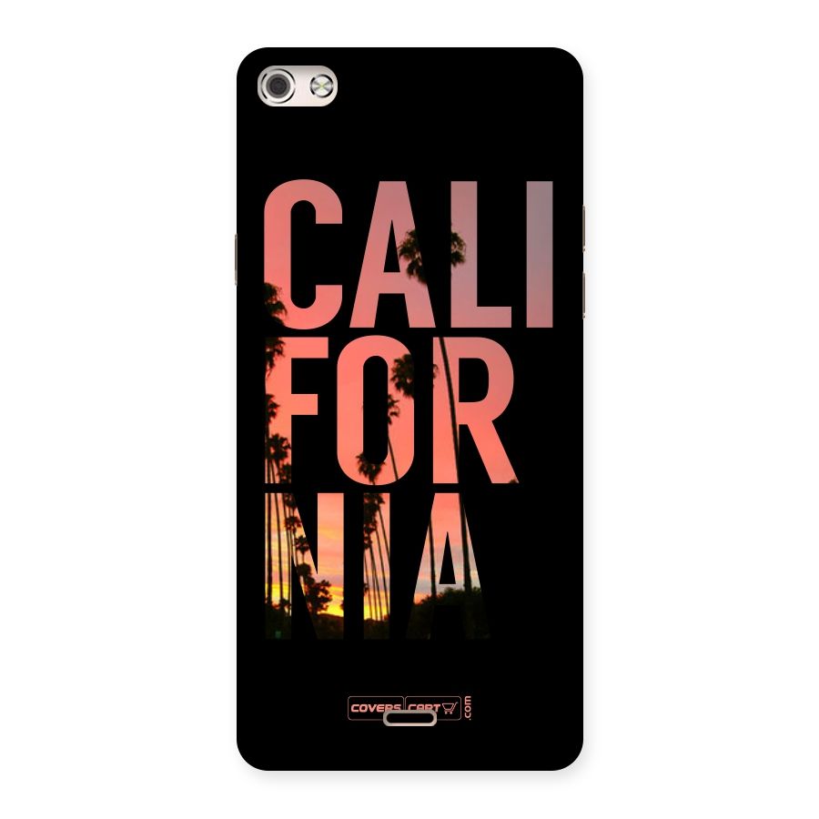 California Back Case for Micromax Canvas Silver 5