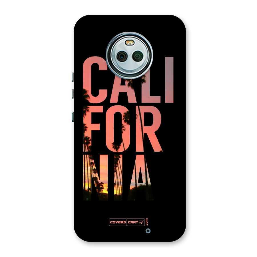 California Back Case for Moto X4