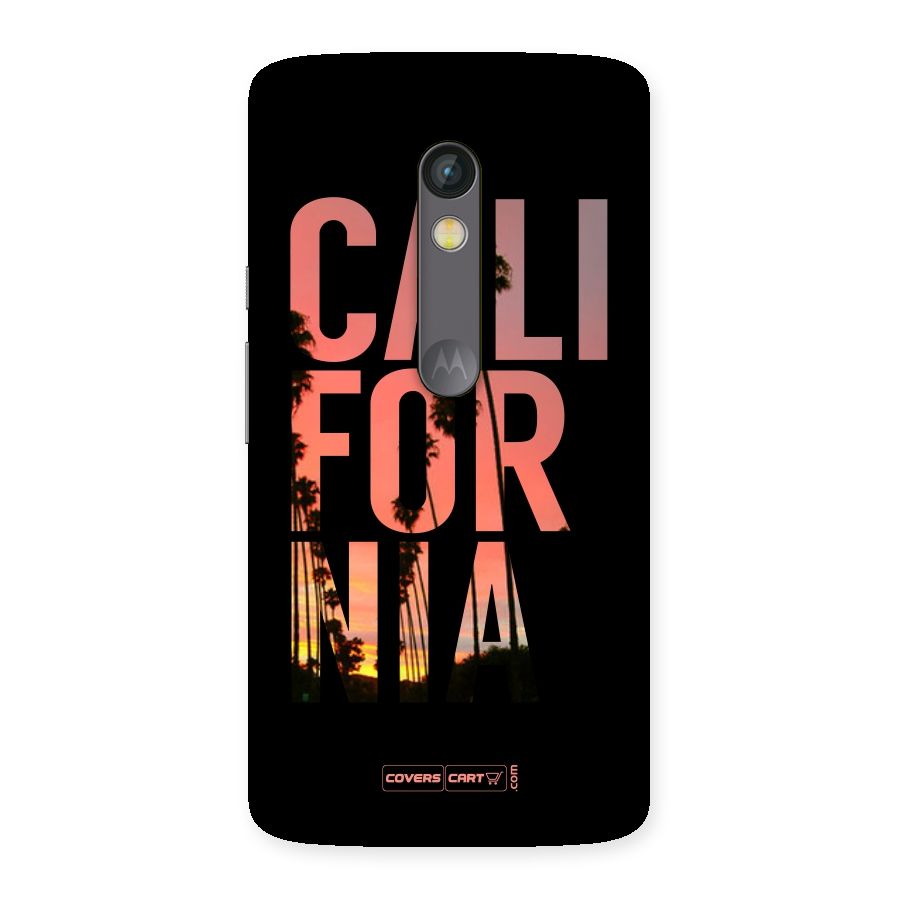 California Back Case for Moto X Play