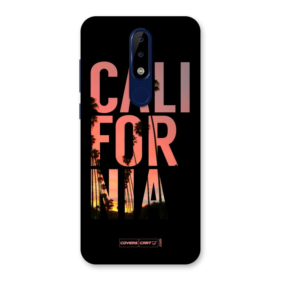 California Back Case for Nokia 5.1 Plus