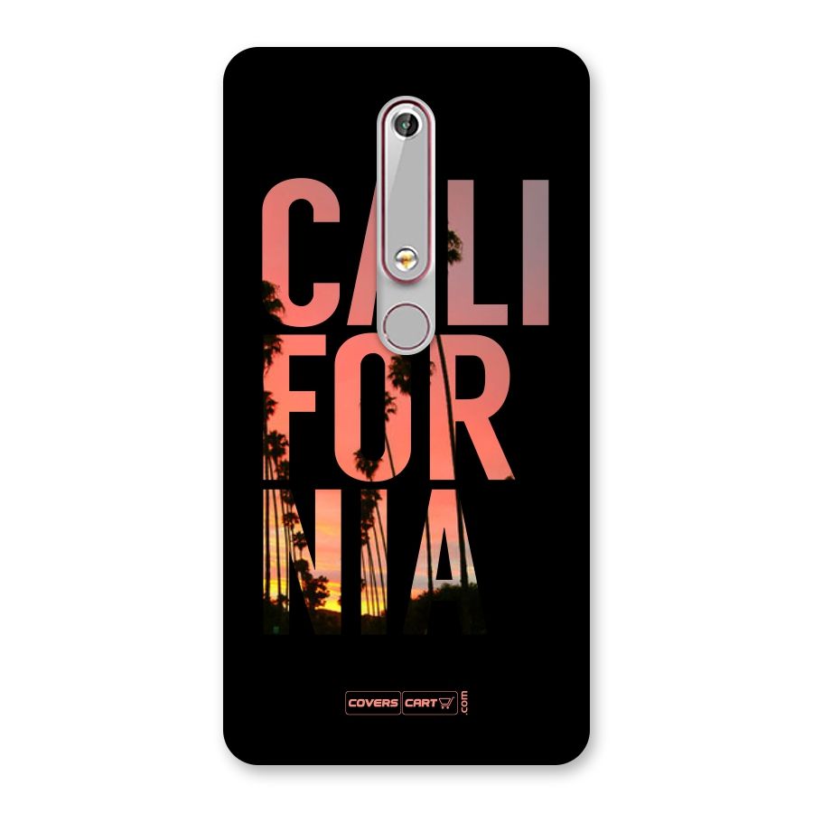 California Back Case for Nokia 6.1