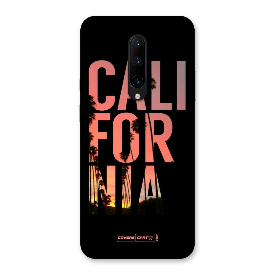 California Back Case for OnePlus 7 Pro