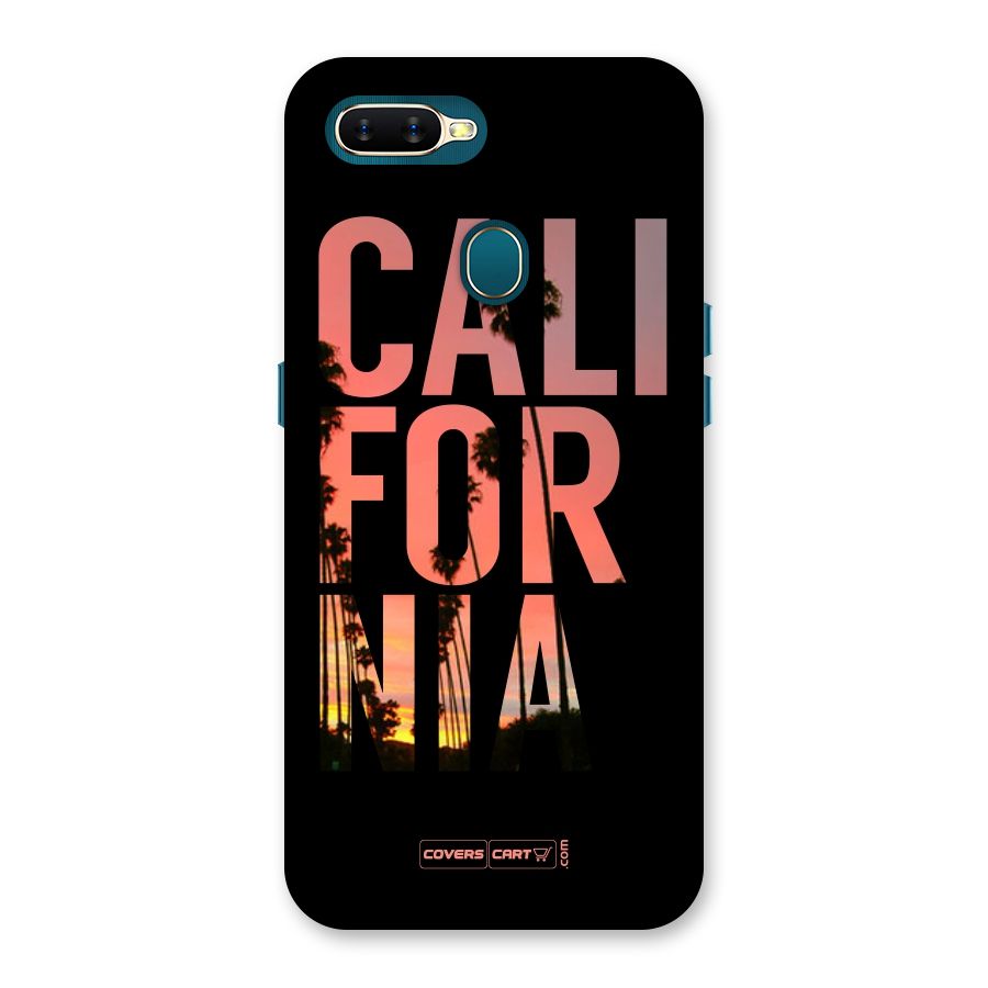 California Back Case for Oppo A11k
