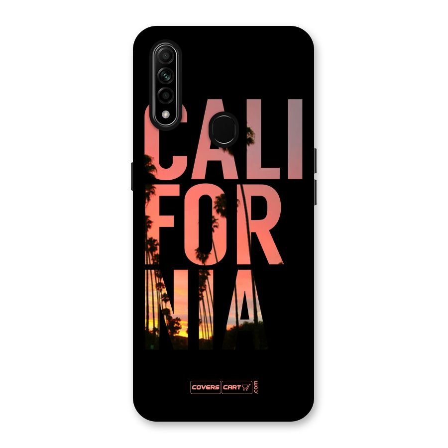 California Back Case for Oppo A31