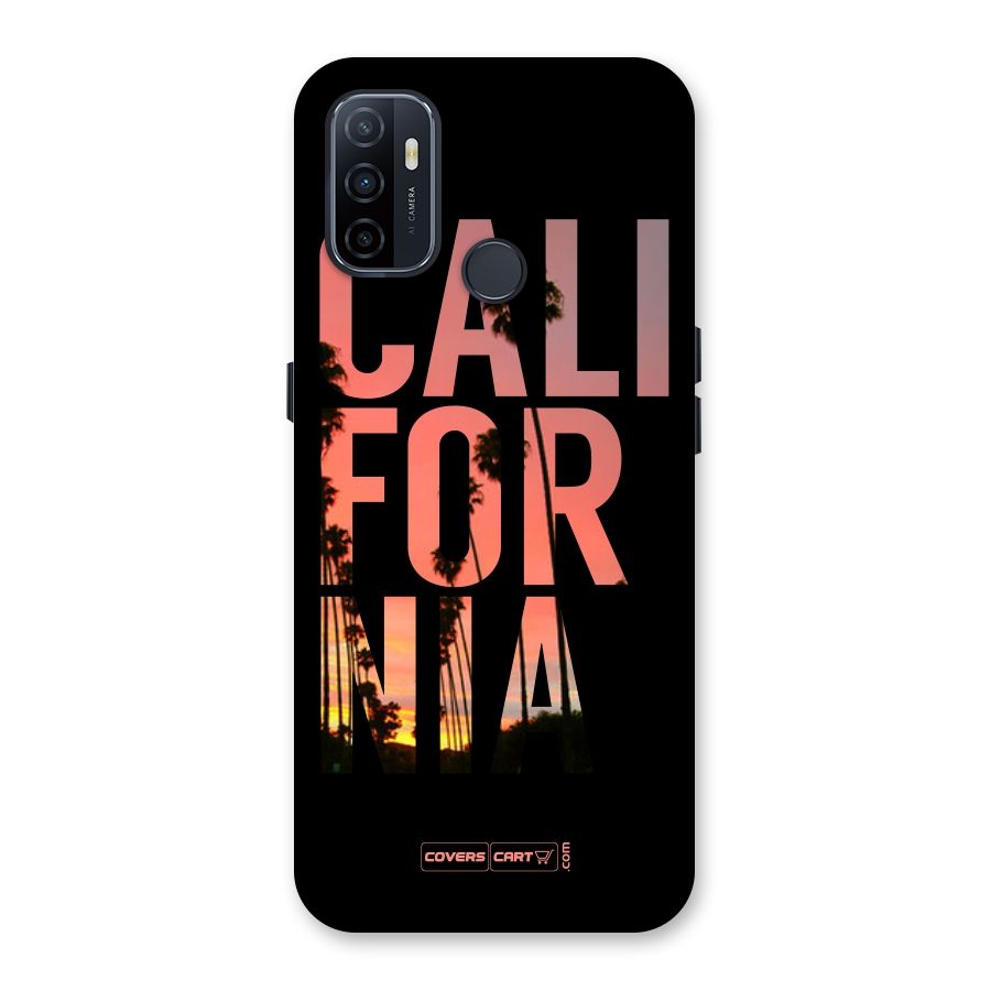 California Back Case for Oppo A32