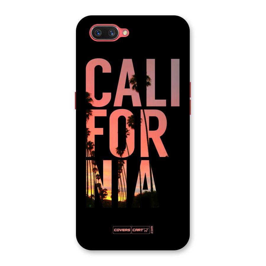 California Back Case for Oppo A3s