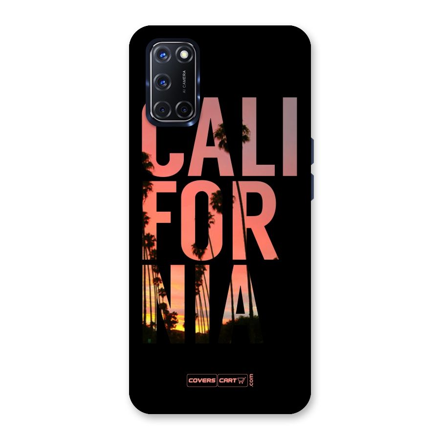 California Back Case for Oppo A52