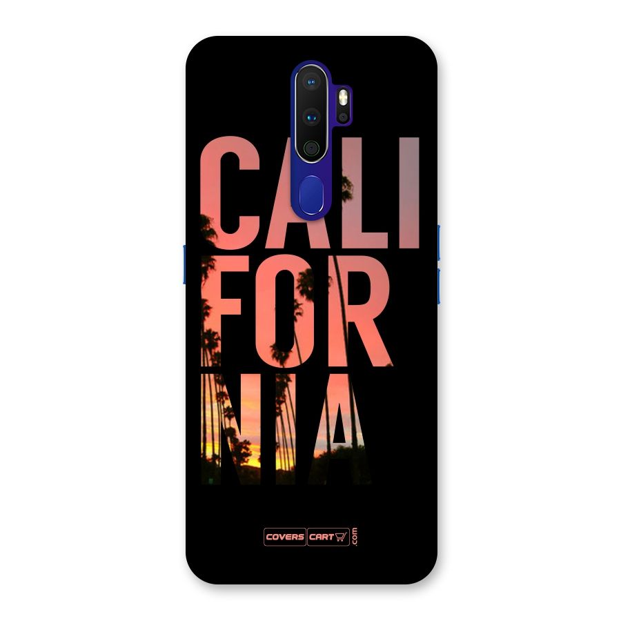 California Back Case for Oppo A9 (2020)