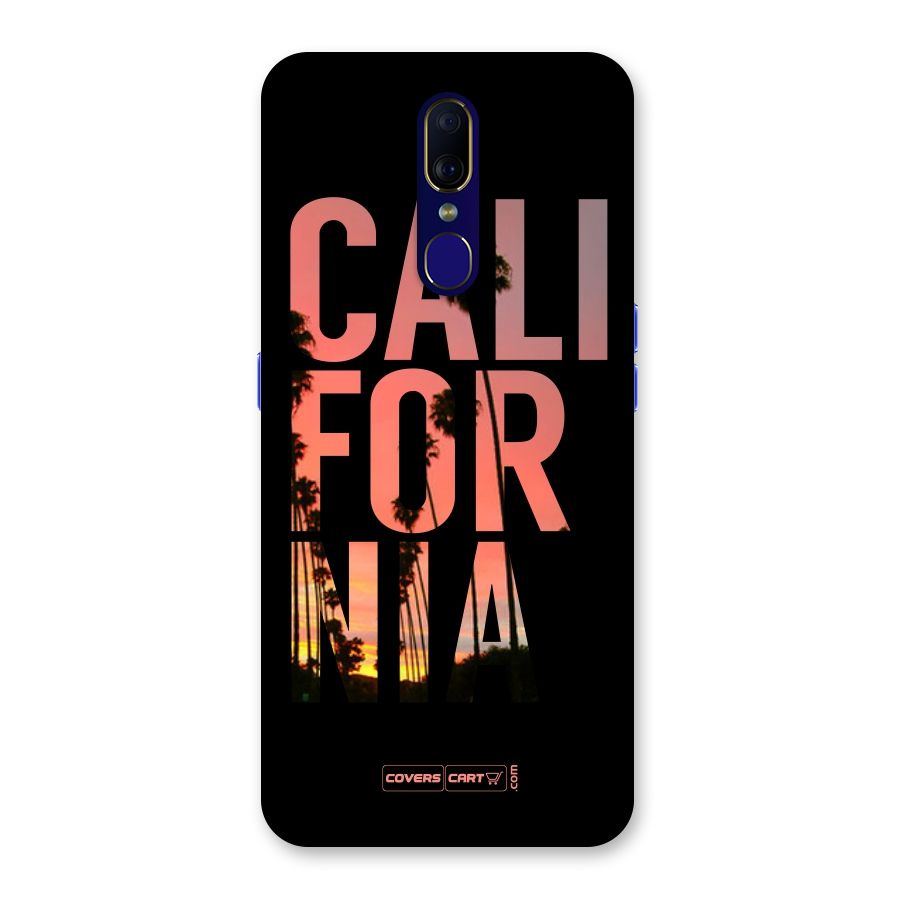 California Back Case for Oppo F11