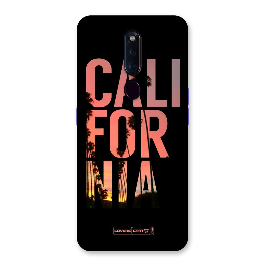 California Back Case for Oppo F11 Pro