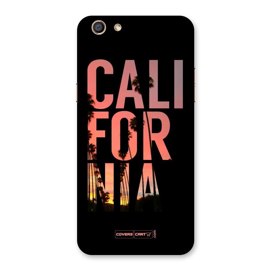 California Back Case for Oppo F3