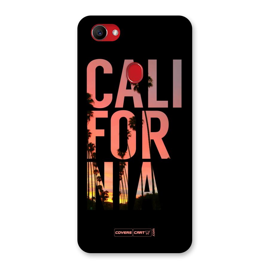 California Back Case for Oppo F7