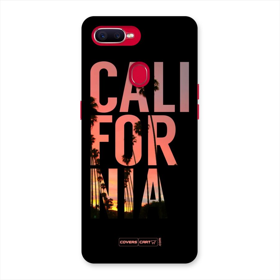 California Back Case for Oppo F9 Pro