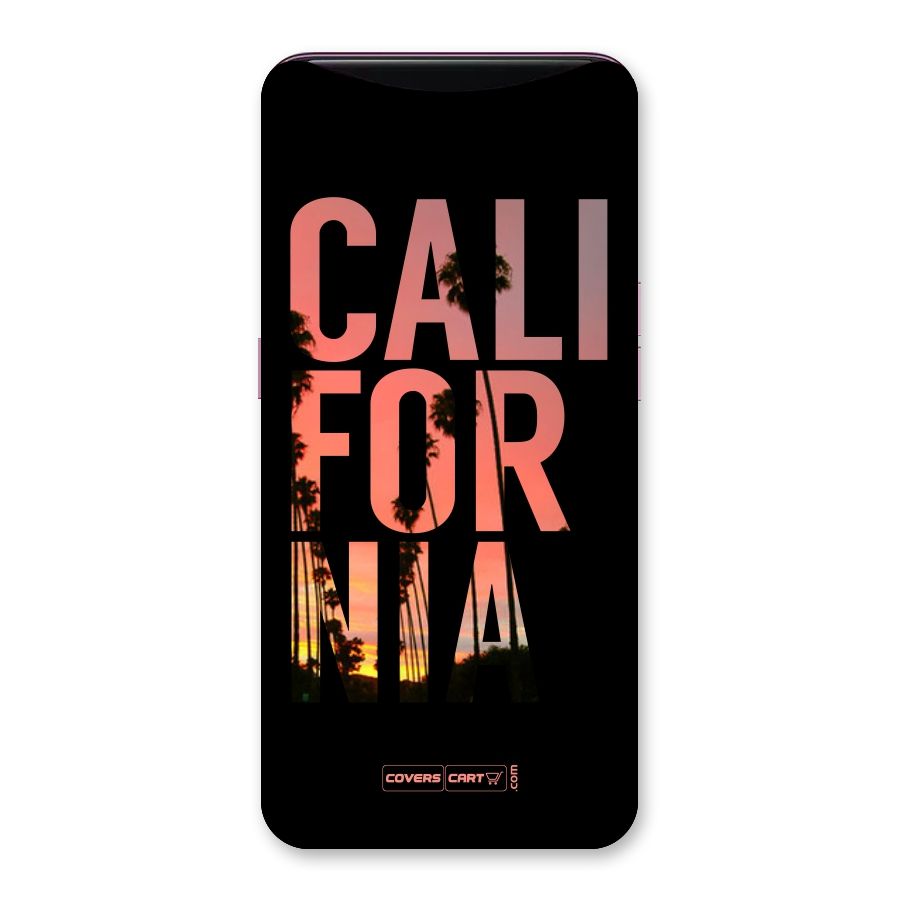 California Back Case for Oppo Find X