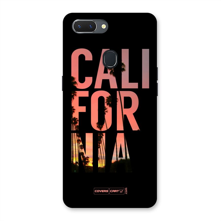 California Back Case for Oppo Realme 2