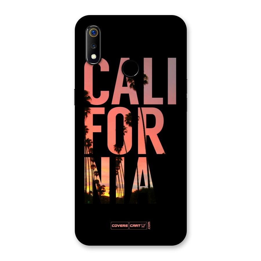 California Back Case for Realme 3