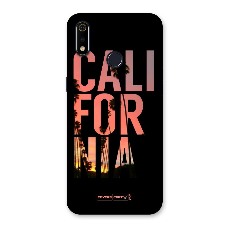 California Back Case for Realme 3i