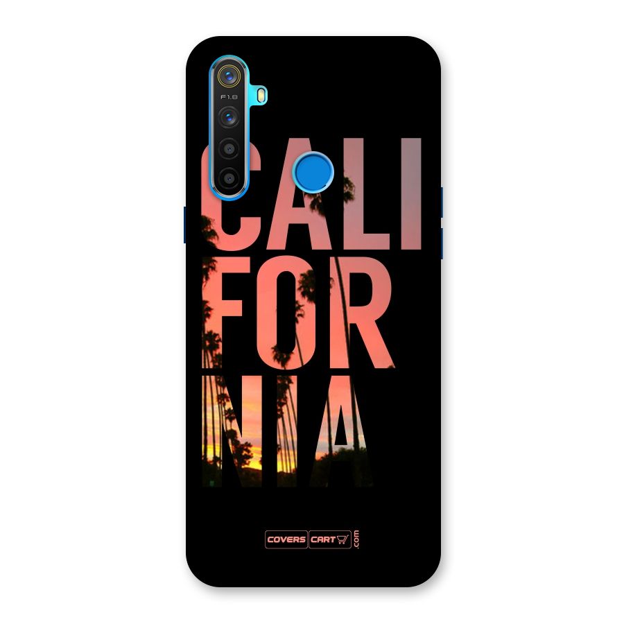 California Back Case for Realme 5