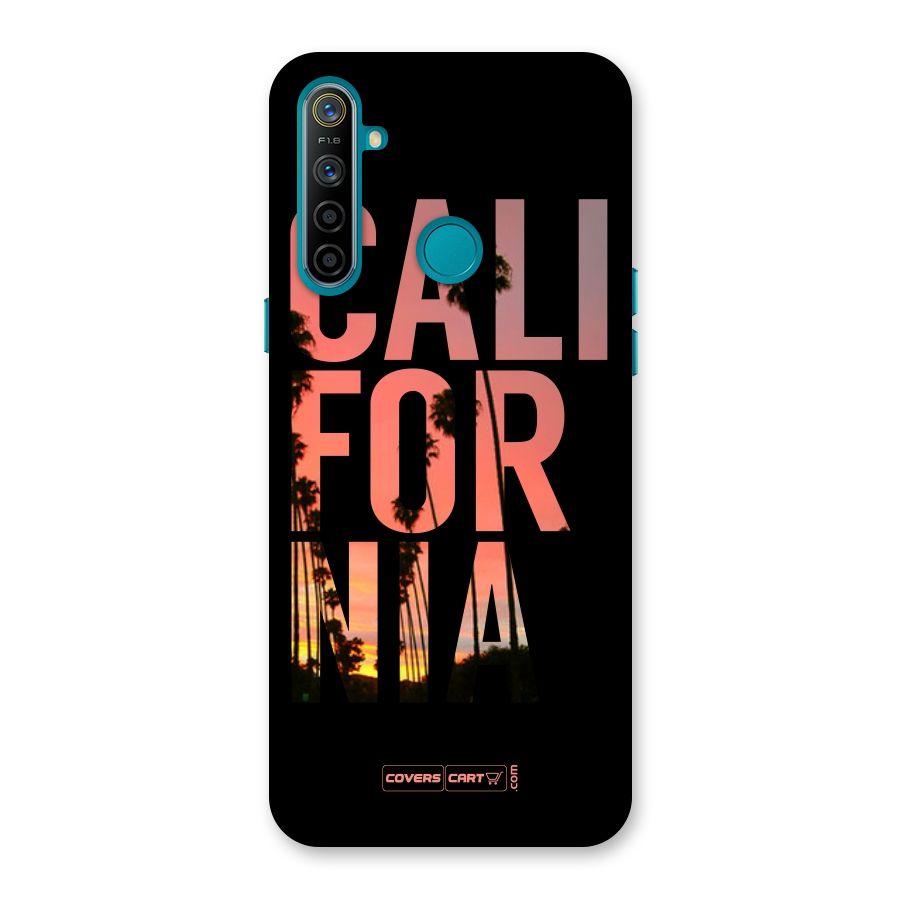 California Back Case for Realme 5i