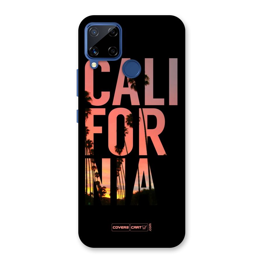 California Back Case for Realme C15